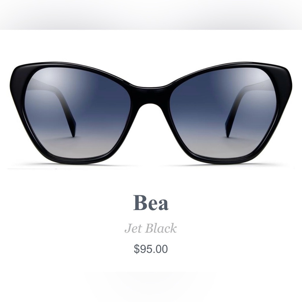 Warby Parker Bea Black Sunglasses